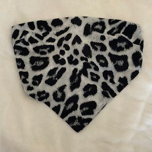 Nasty Gal cheetah print bandana top barely worn